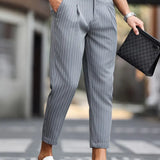 The Montrose Elegant Striped Pants
