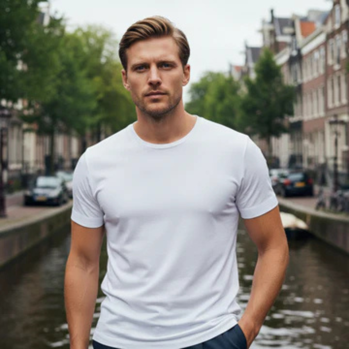 The Wentworth Men’s Premium Soft Touch Crew Neck Cotton T Shirt