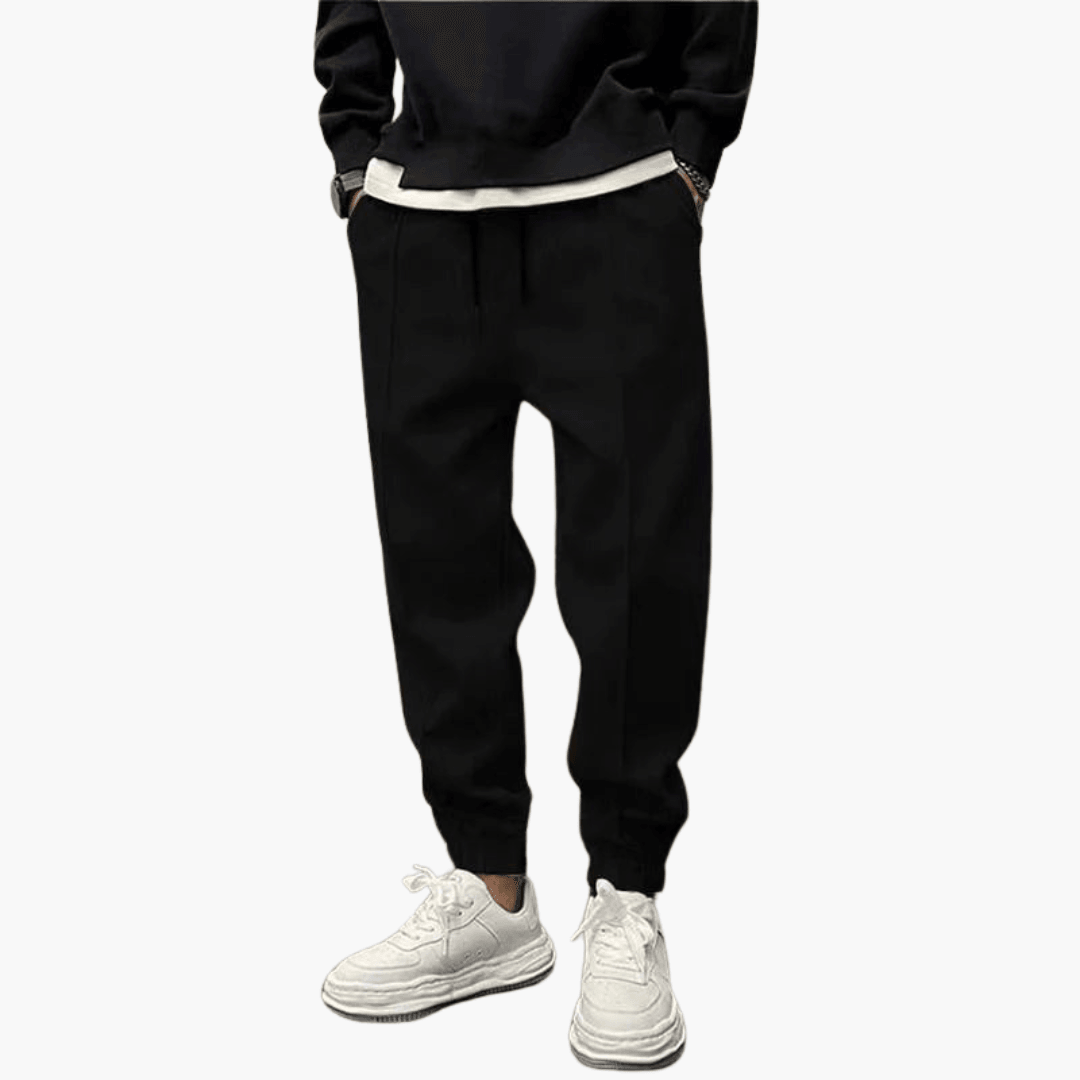 Men’s Cargo Trousers with Relaxed Legs and Pockets