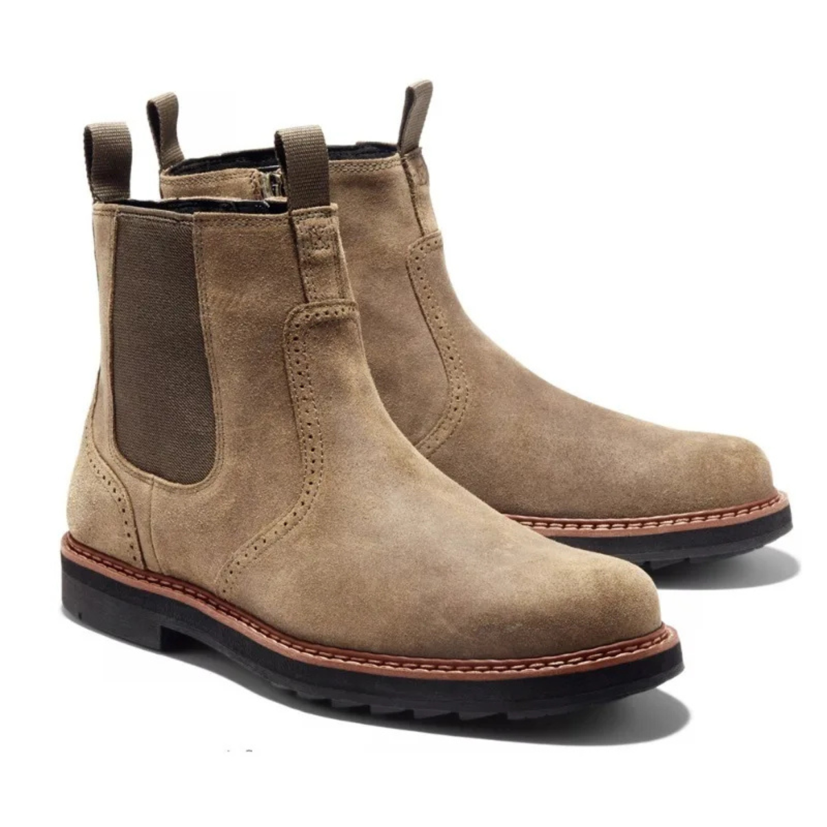 The Camden Men’s Classic Slip On Leather Chelsea Boots