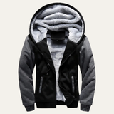 The Taormina Men’s Winter Fleece Line Zip Up Hoodie Jacket