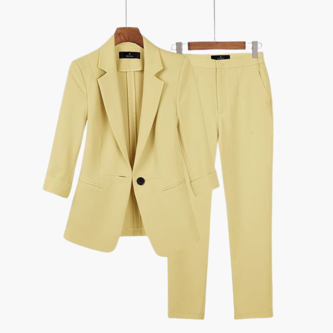 Elegant Blazer and Pants Set for Women - Perfect Suit