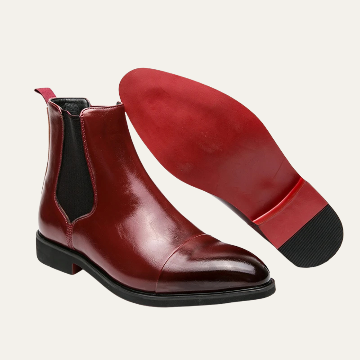The Rossano Men’s Formal Leather Chelsea Boots