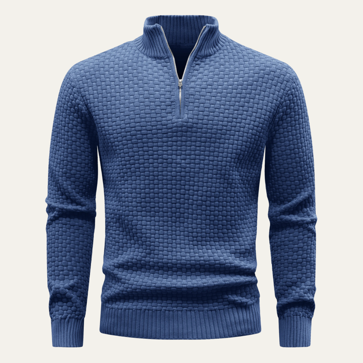 The Oviedo Men’s Trendy Winter Warm Half Zip Knitted Sweater