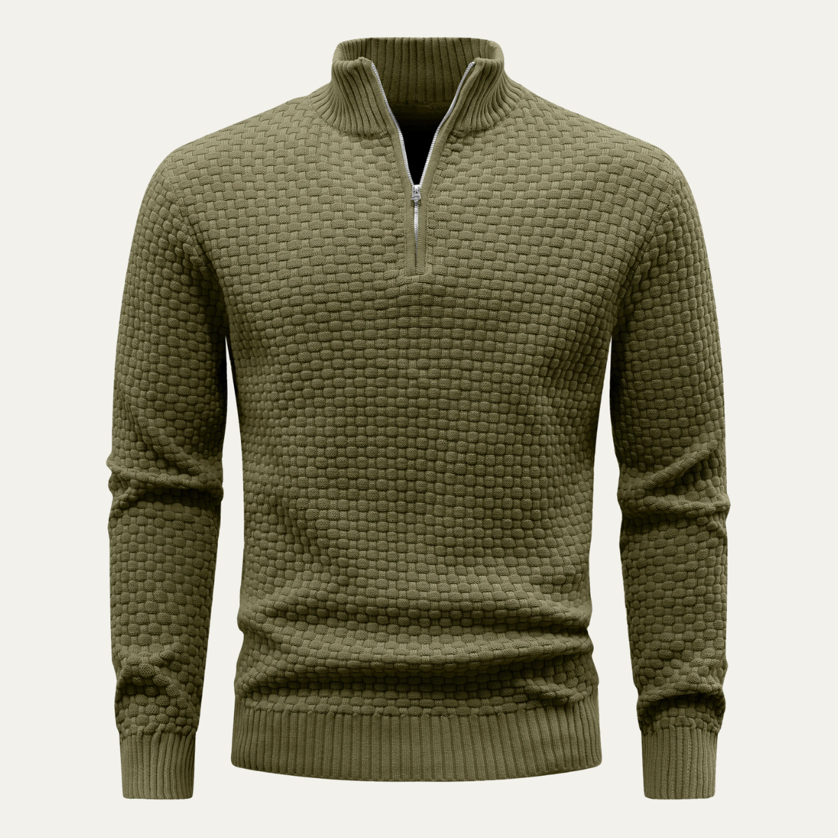 The San Sebastián Casual Winter Warm Half Zip Knitted Sweater