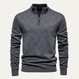 The Matera Mens Knit Half Zipper Collar Casual Sweaters