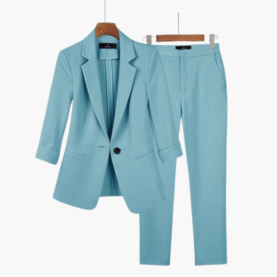 Elegant Blazer and Pants Set for Women - Perfect Suit