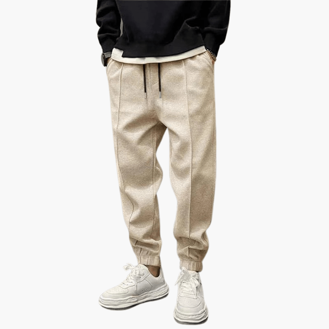 Men’s Cargo Trousers with Relaxed Legs and Pockets