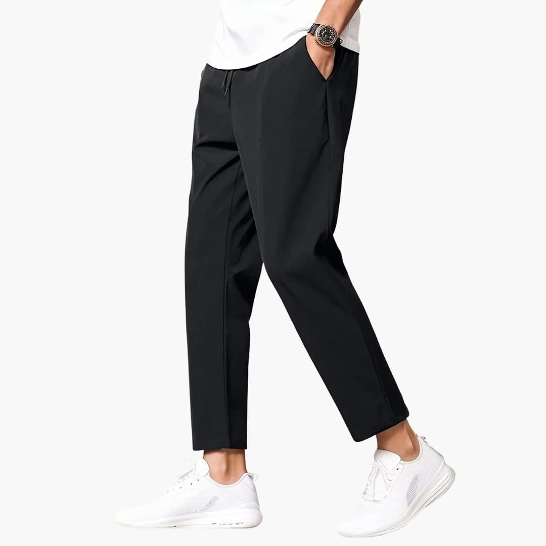 Men’s Joggers with Straight Legs and Pockets
