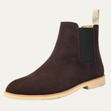The Testaccio Men's Smart Casual Suede Ankle Chelsea Boots
