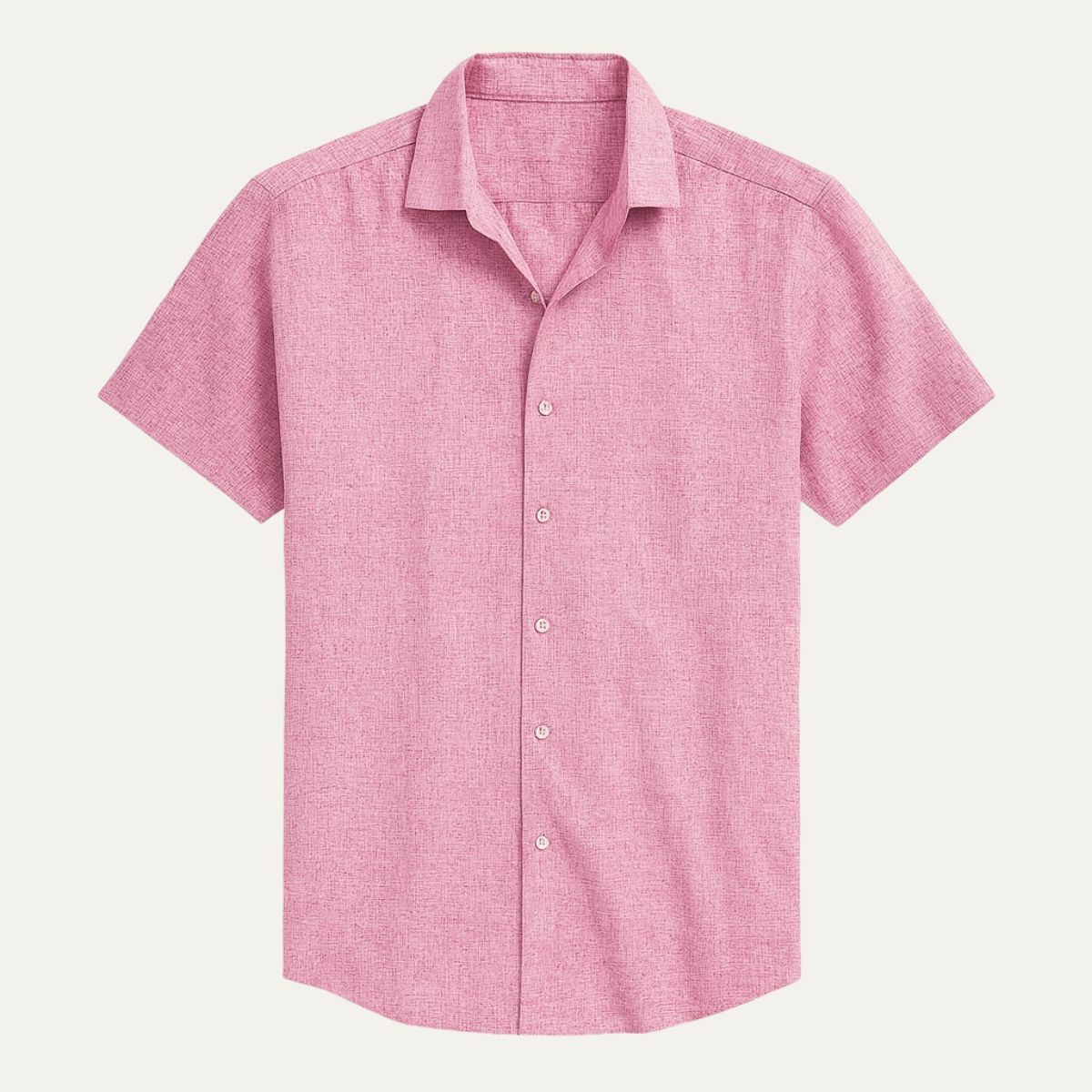 The Monaco Short Sleeve Linen Shirt for Men