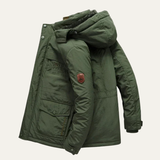 The Procida Men’s Winter Waterproof Parka Jacket with Multiple Pockets