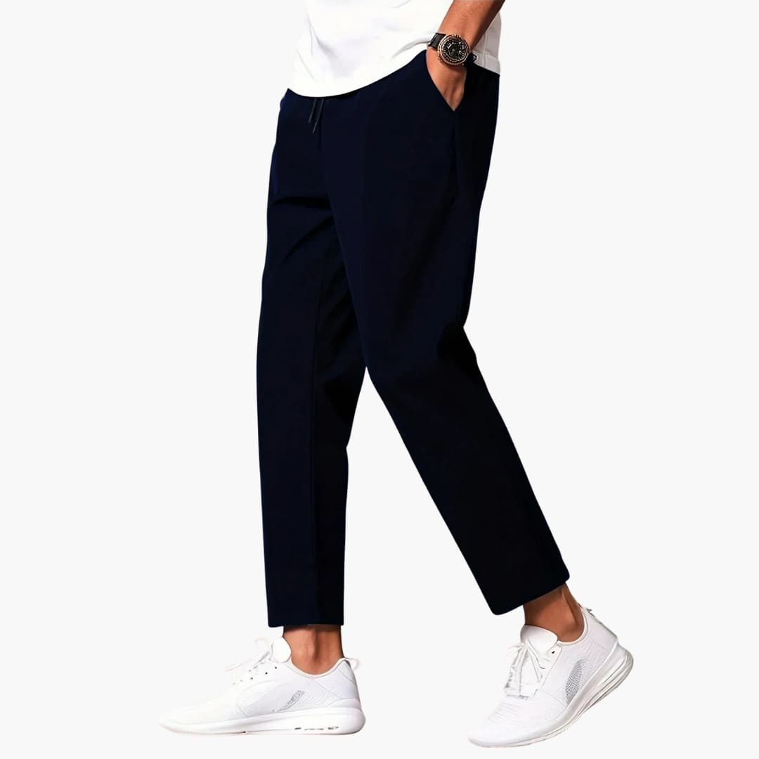Men’s Joggers with Straight Legs and Pockets