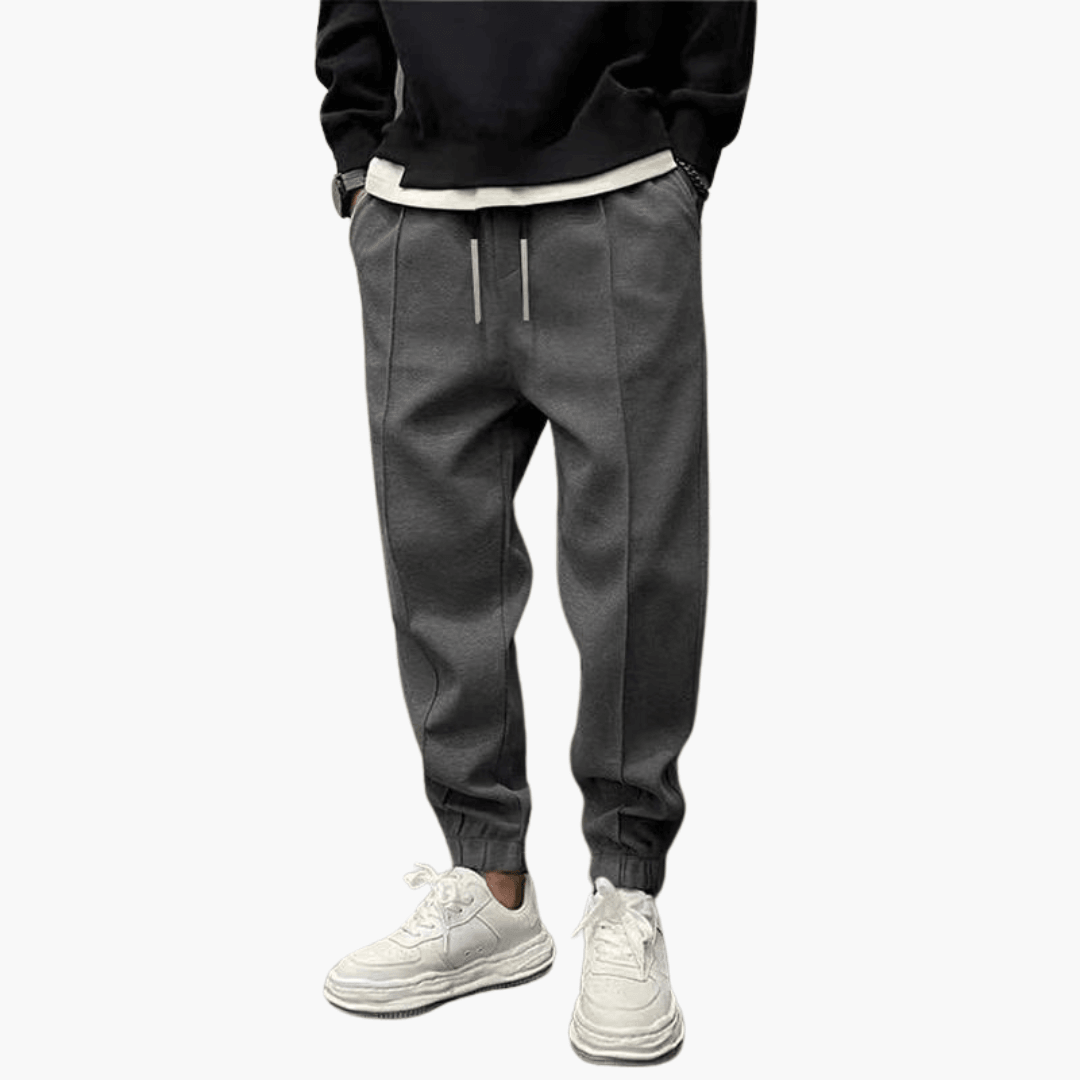Men’s Cargo Trousers with Relaxed Legs and Pockets