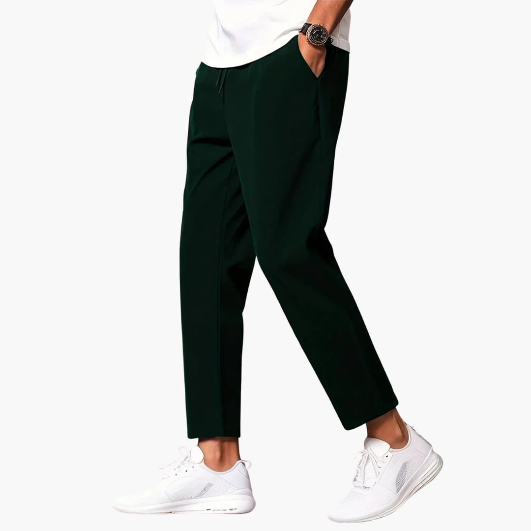 Men’s Joggers with Straight Legs and Pockets