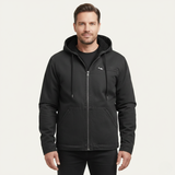 The Briarbrook Men’s Warm Fleece Lined Retro Hooded Jacket