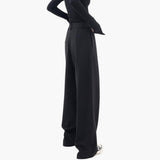 Asymmetric Women's Pants with Slim Fit – Modern & Elegant