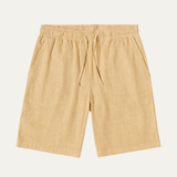 The Geneva Linen Summer Drawstring Shorts Men