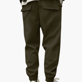 Men’s Cargo Trousers with Relaxed Legs and Pockets