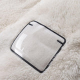 Warm Women's Puffer Jacket with Fleece Lining and Hood