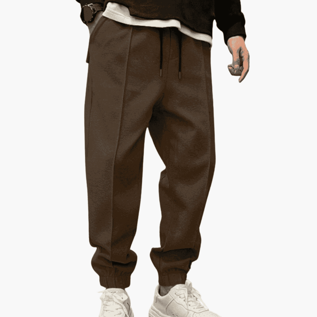 Men’s Cargo Trousers with Relaxed Legs and Pockets