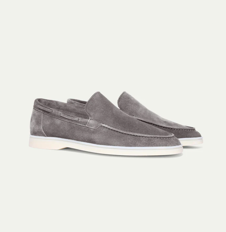 The Somerset Men’s Suede Loafers Slip On Luxury Shoes