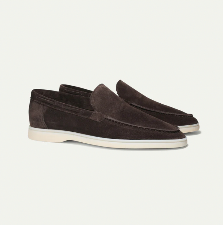 The Somerset Men’s Suede Loafers Slip On Luxury Shoes