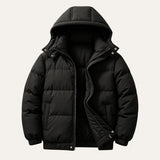 The Berlin Men's Hooded Puffer Jacket - Waterproof Down Parka