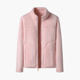 Women's Jacket with Zipper and Pockets