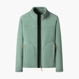 Women's Jacket with Zipper and Pockets