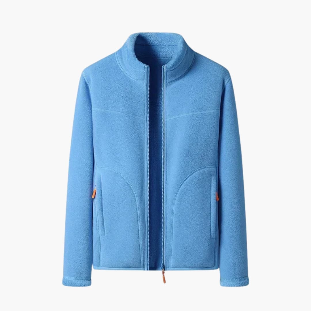 Women's Jacket with Zipper and Pockets