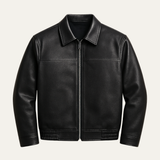 The Chianti Men’s Classic Zip Biker Leather Jacket
