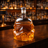 Whiskey Bottle - Bottle and Glasses - Set