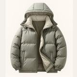 The Berlin Men's Hooded Puffer Jacket - Waterproof Down Parka