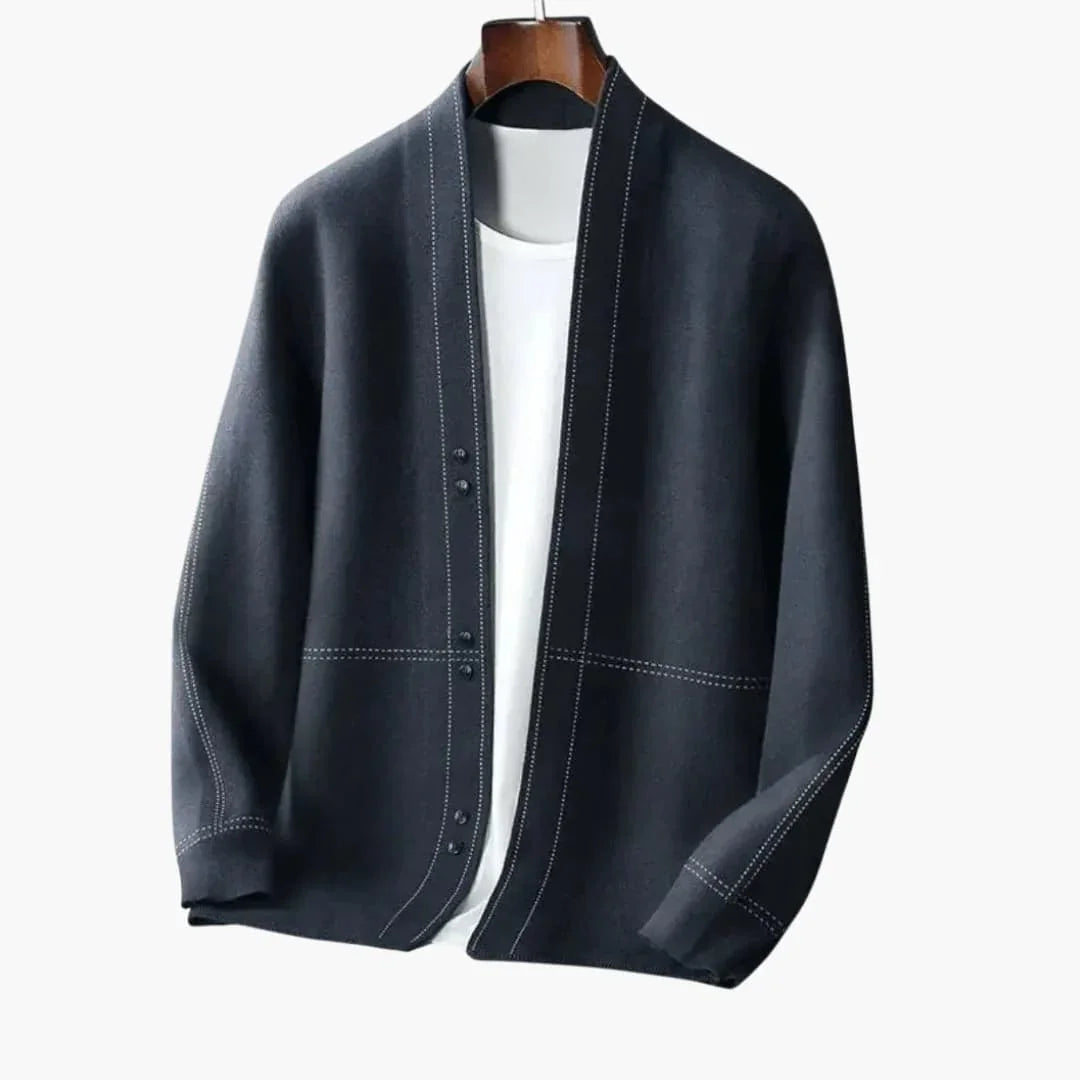 Men’s Open-Front Cardigan