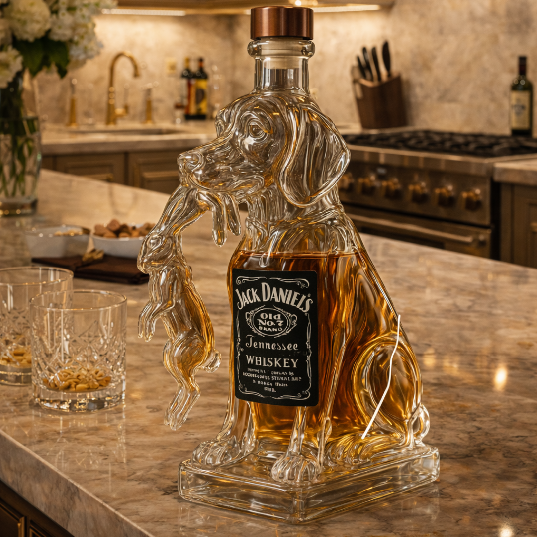 Whiskey Bottles - Dog Version