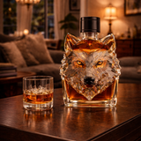 Whiskey Bottle - Wolf Head Version