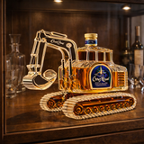 Whiskey Bottle - Excavator Version