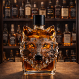 Whiskey Bottle - Wolf Head Version