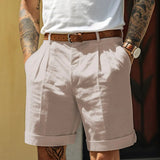 The Fairford Men's Tailored Cotton Shorts
