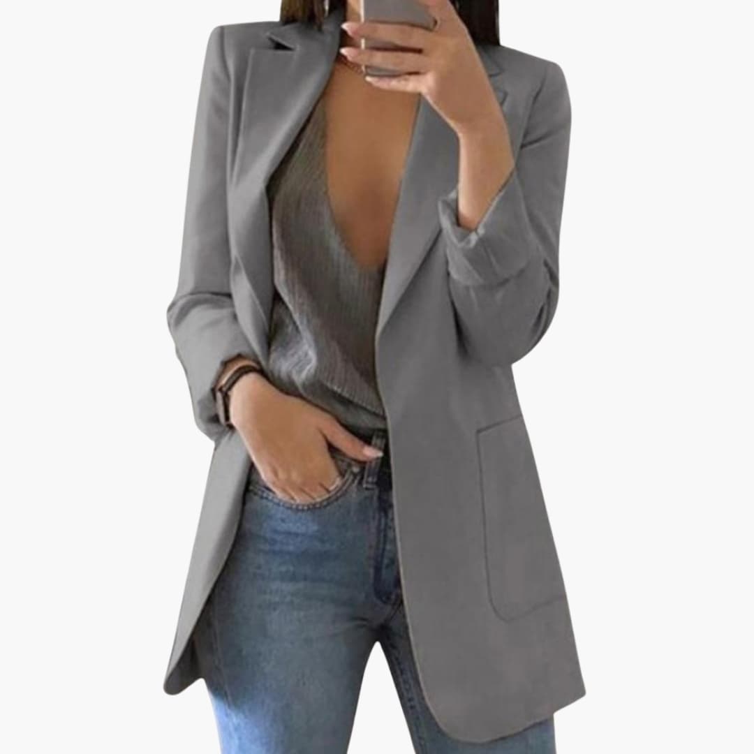 Women’s Blazer with Front Pockets