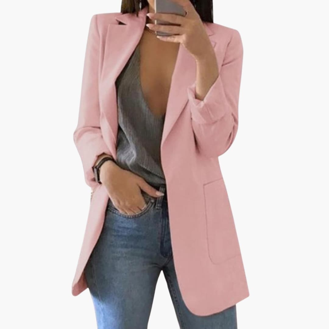 Women’s Blazer with Front Pockets