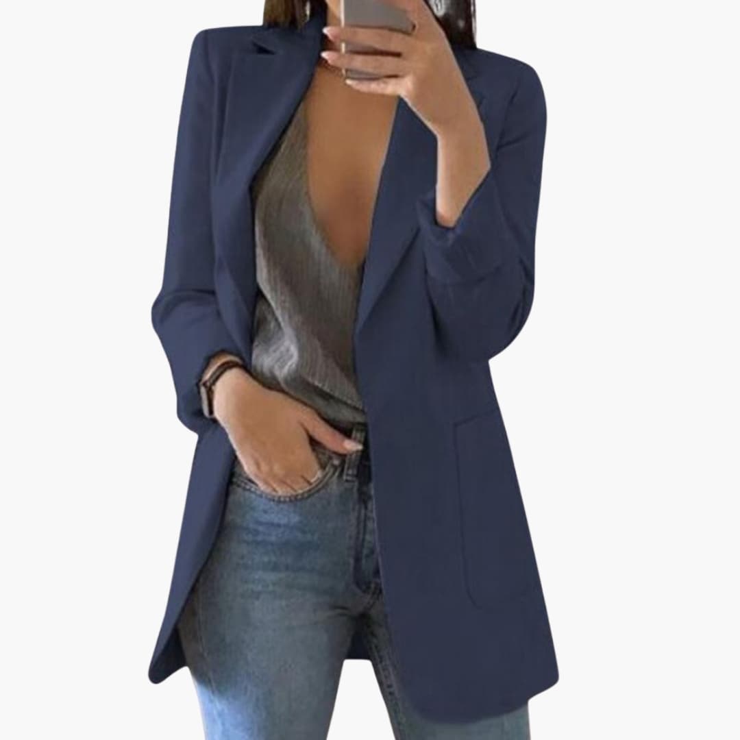 Women’s Blazer with Front Pockets