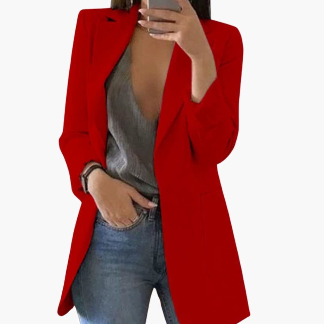 Women’s Blazer with Front Pockets