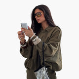 Women’s Jacket with Zipper Closure