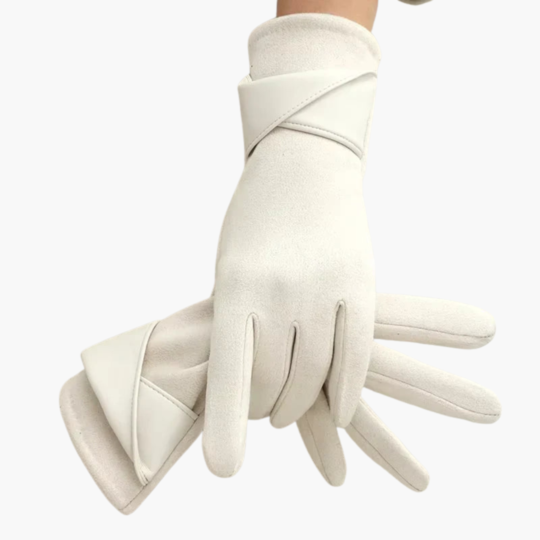 Women’s Winter Gloves with Fleece Lining and Adjustable Strap