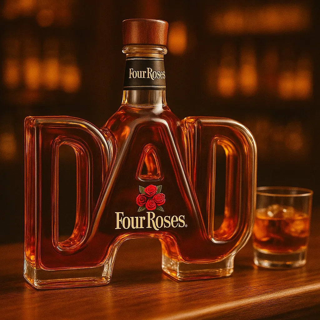 Jack Daniel's Whiskey Bottle - Father Edition