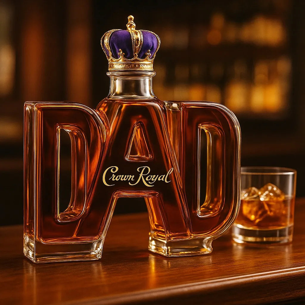 Jack Daniel's Whiskey Bottle - Father Edition