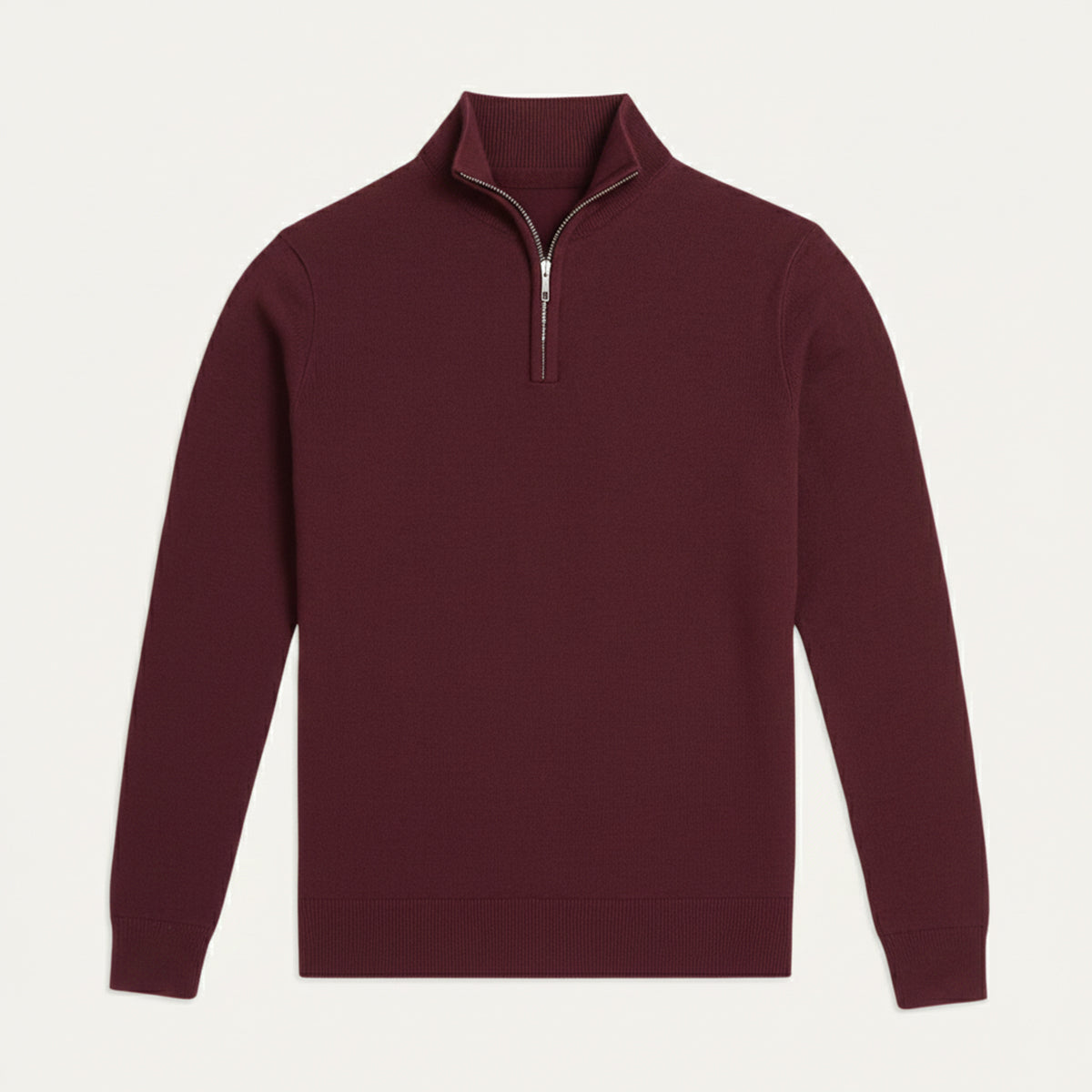 The Pescara Men’s  Smart Casual  Quarter Zip Sweater