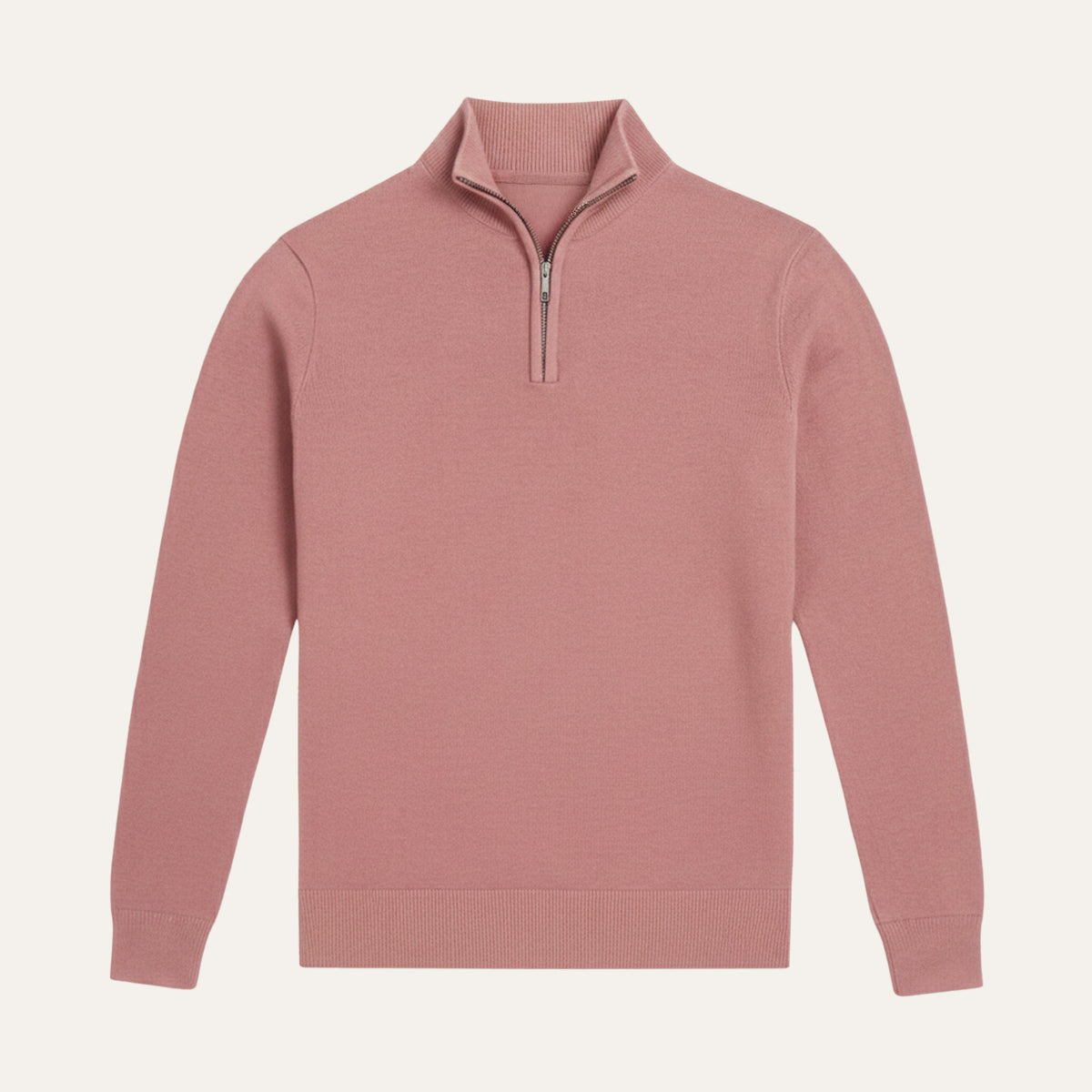 The Pescara Men’s  Smart Casual  Quarter Zip Sweater